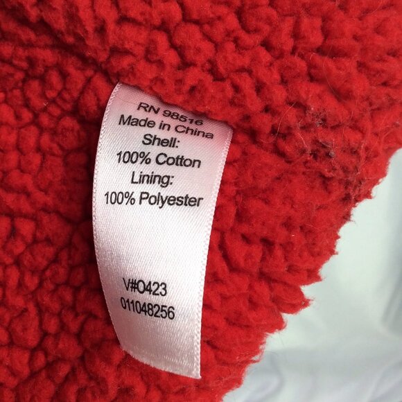 Coldwater Creek Sherpa Lined Vest Womens Plus Size 2X Full Zip Jersey Knit - Picture 9 of 9